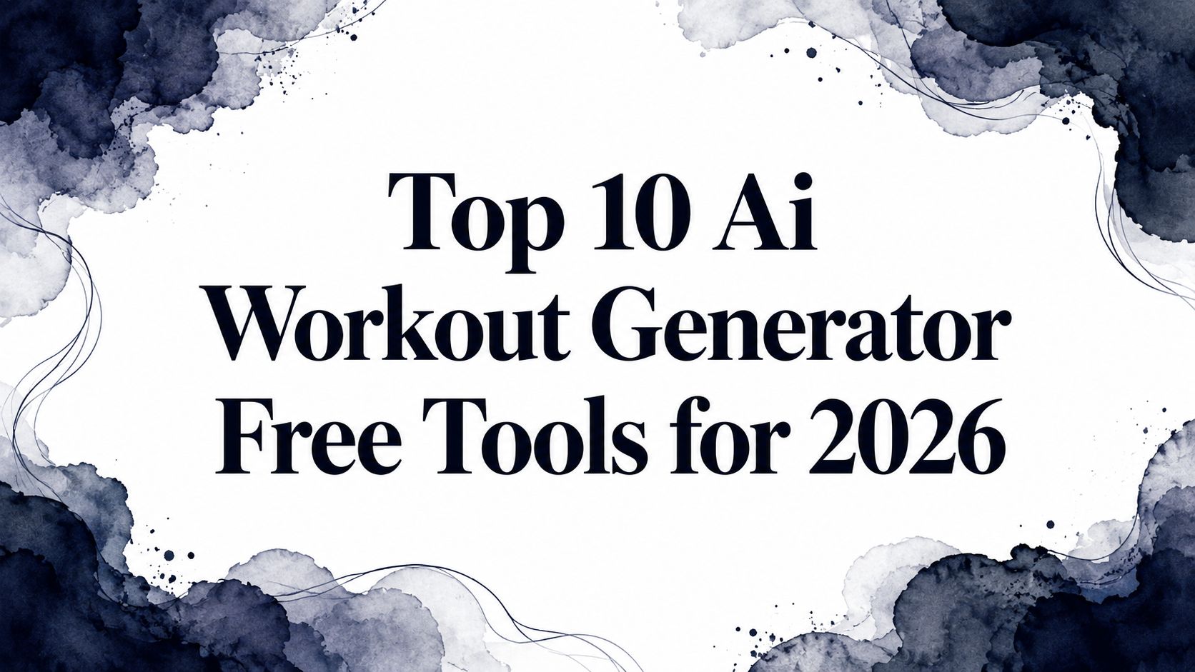 Top 10 Ai Workout Generator Free Tools for 2026